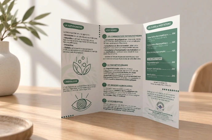 plaquette naturopathe 