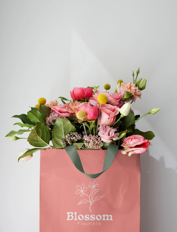 logo sac fleuriste