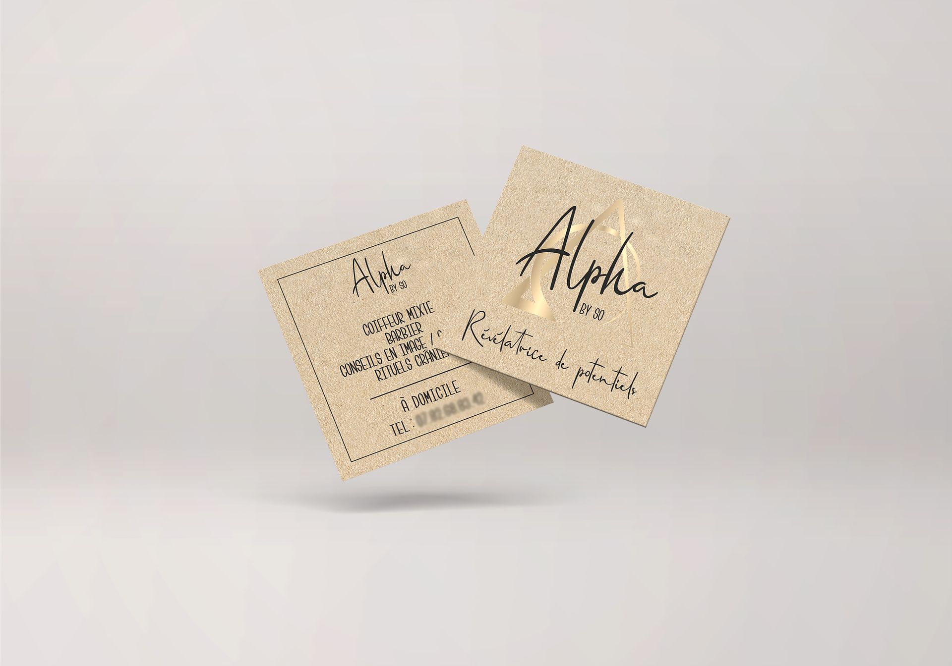 carte de visite coiffeuse